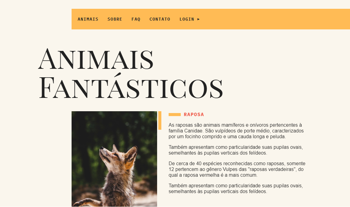 Animais Fantásticos